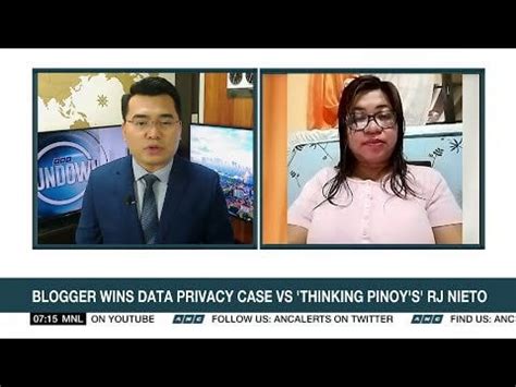 'Pinoy Ako' blogger wins data privacy case vs 'Thinking Pinoy's' .